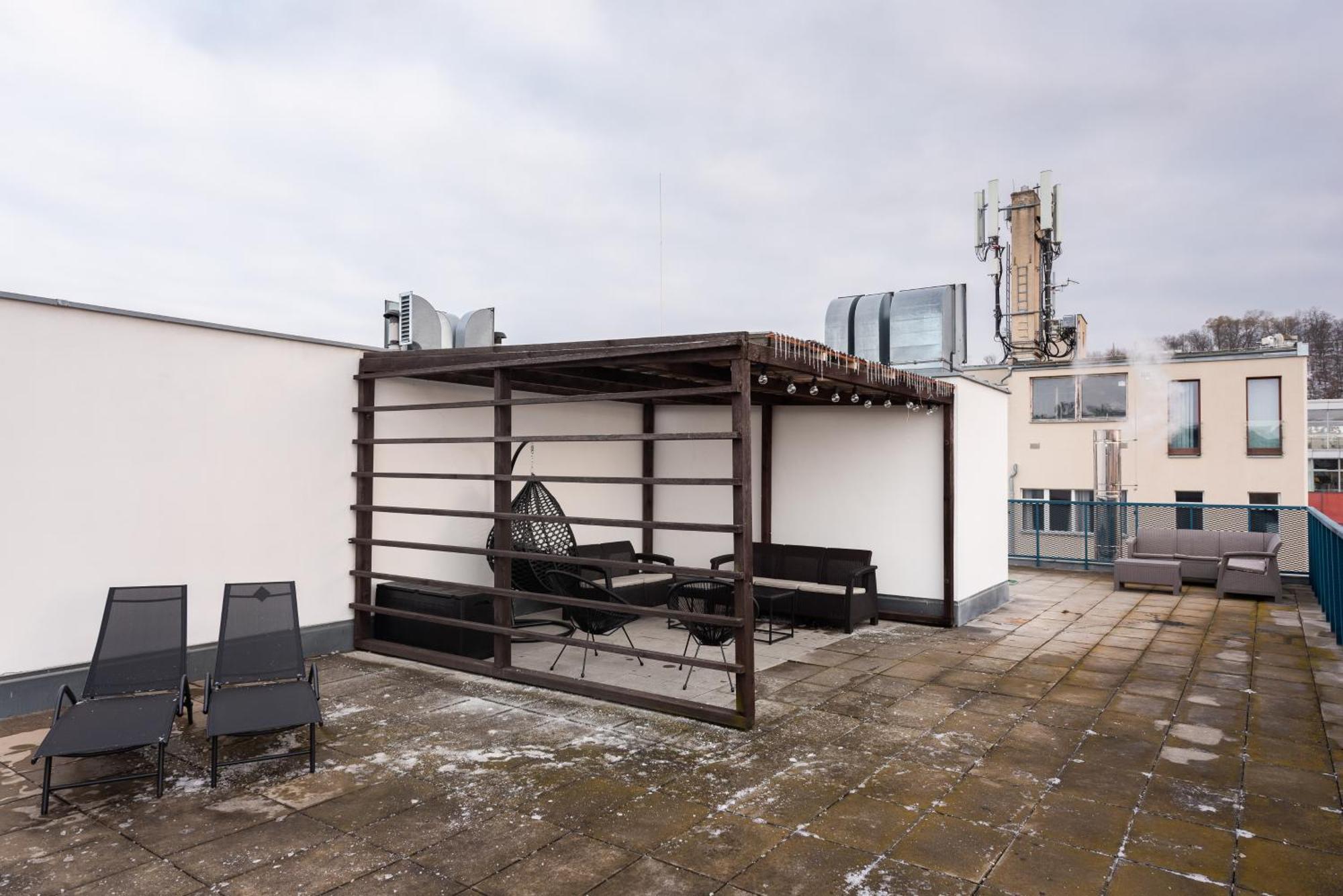 Appartement Premiumn Penthouse With Terrace In Praag